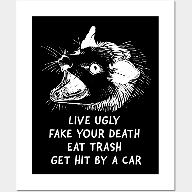 OPOSSUM QUOTES Wall Art by RickandMorty